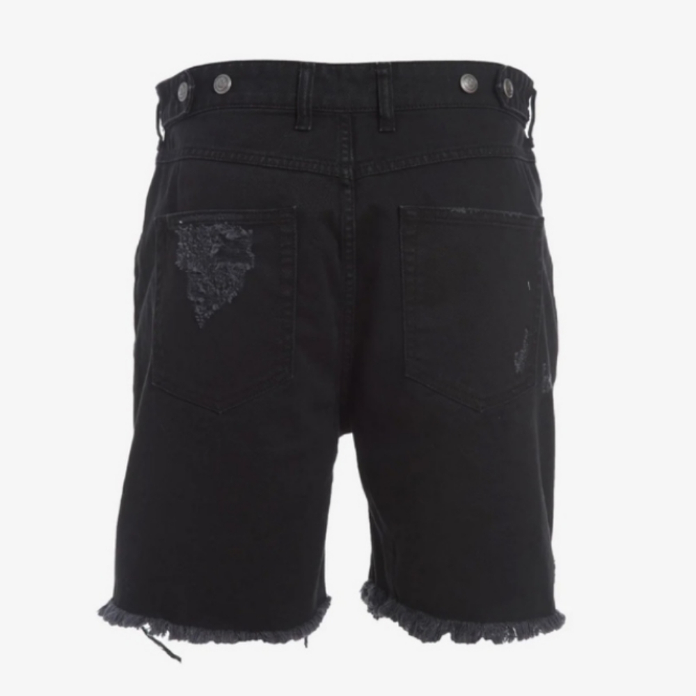 NWT Revolve SER.O.YA JACK DISTRESSED VINTAGE STRAIGHT SHORTS - Picture 3 of 7